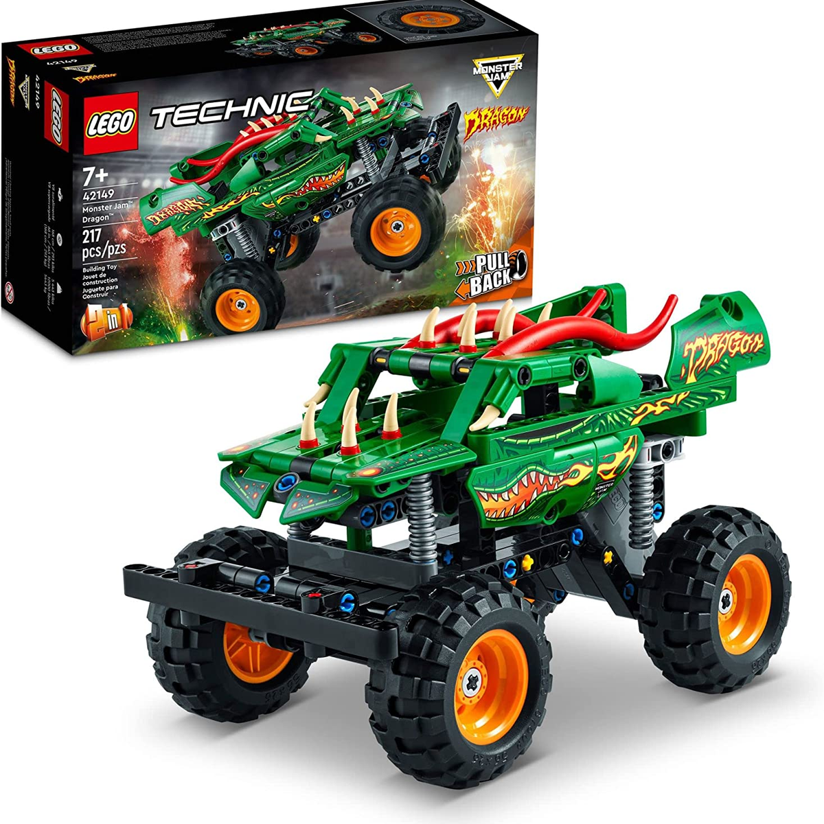 Technic Monster Jam Dragon – A2Z Science & Toys