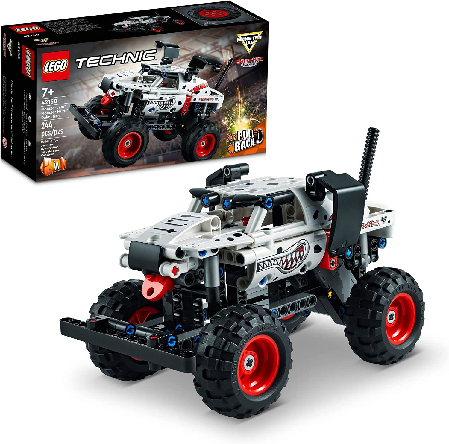 Technic Monster Jam Monster Mutt Dalmatian-by-Lego