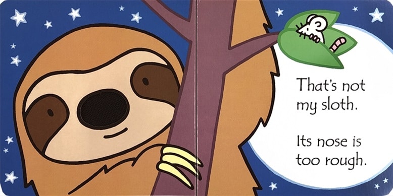 Thats Not My Sloth by Usbourne 2