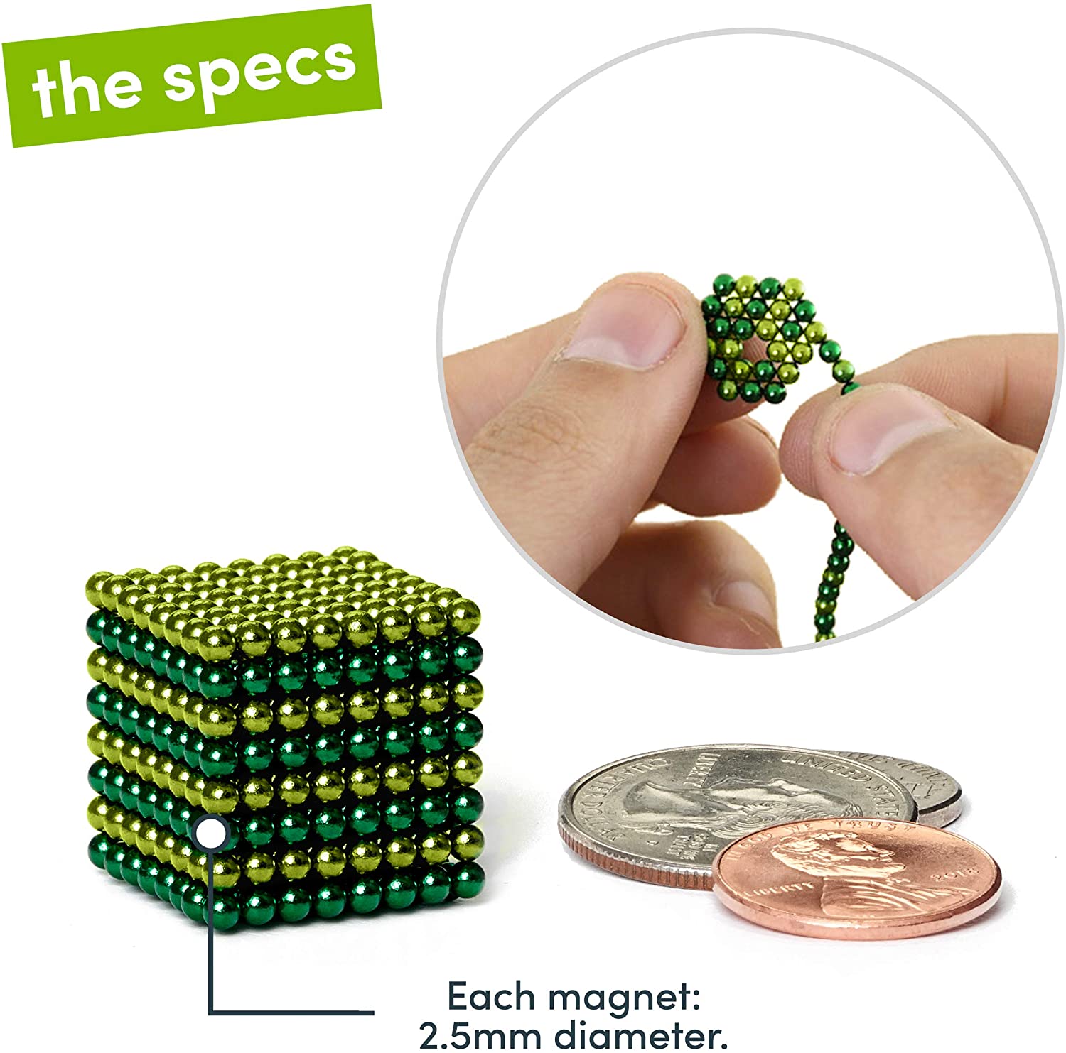 The Benjamins Green Speks by Speks 4