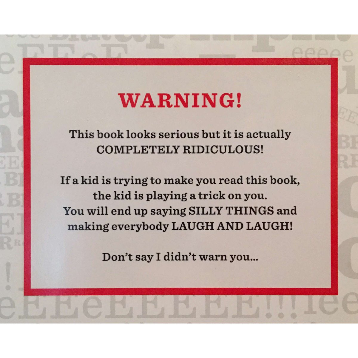 The Book with No Pictures by Penguin Random House 1