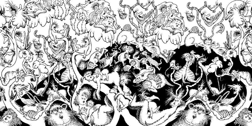 The Dr. Seuss Coloring Book by Penguin Random House 2