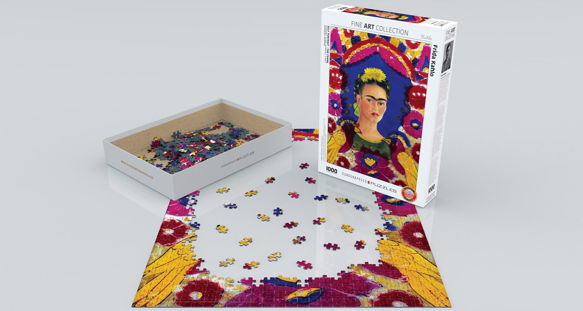 The Frame by Frida Kahlo Puzzle by Eurographics 1