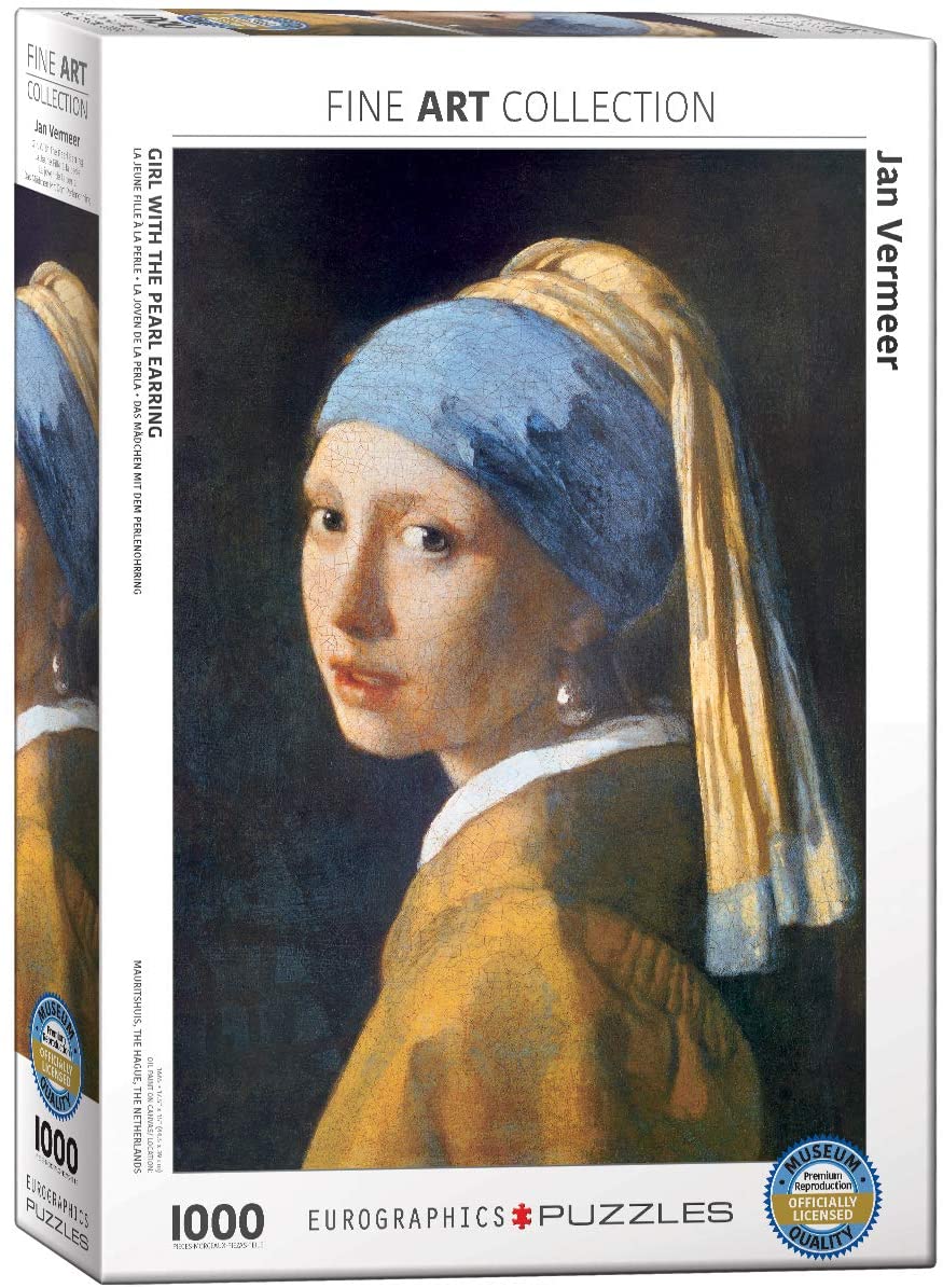 The Girl with the Pearl Earring Puzzle by Eurographics