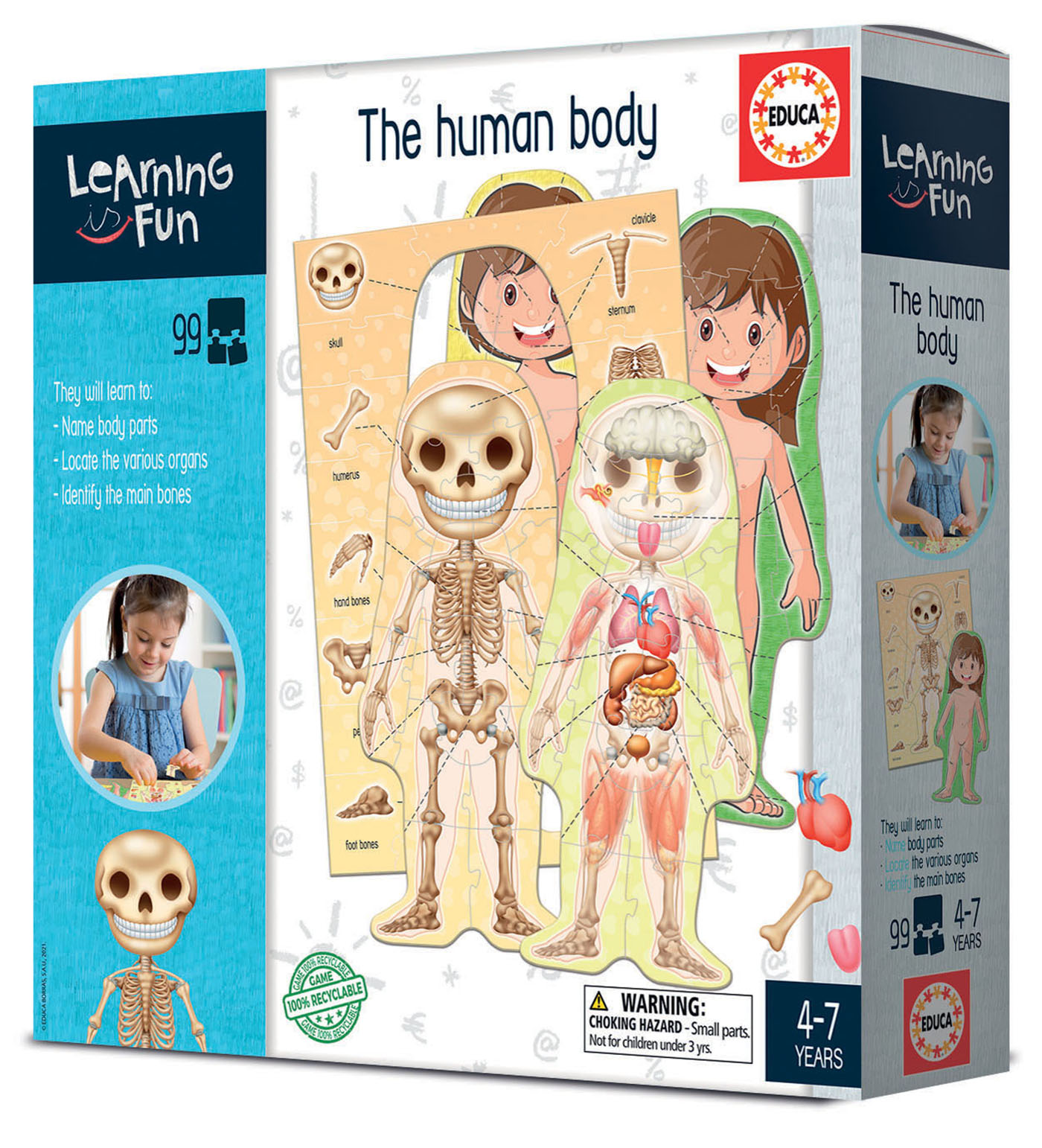 The Human Body Puzzle by Educa 2
