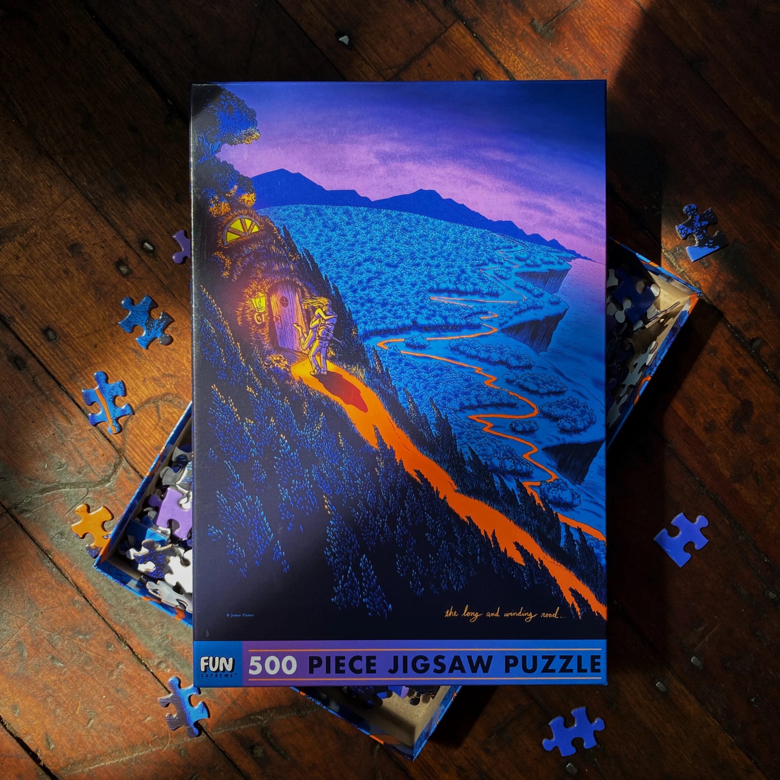 The Long and Winding Road 500pc Puzzle by Fun Supreme scaled