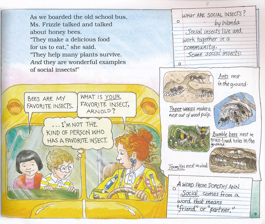 The Magic School Bus Inside a Beehive by Scholastic 4