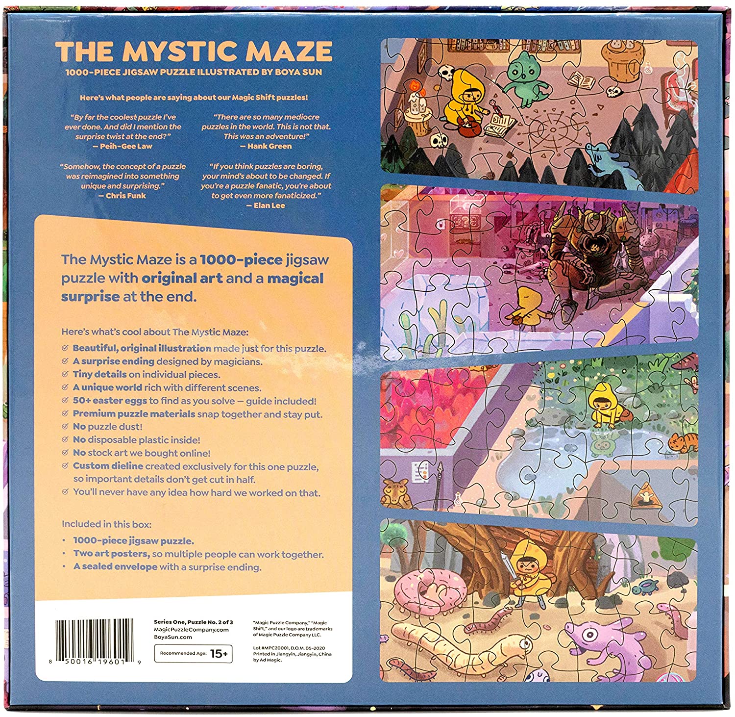 The Mystic Maze 1000pc Magic Puzzle by Magic Puzzle Company 3