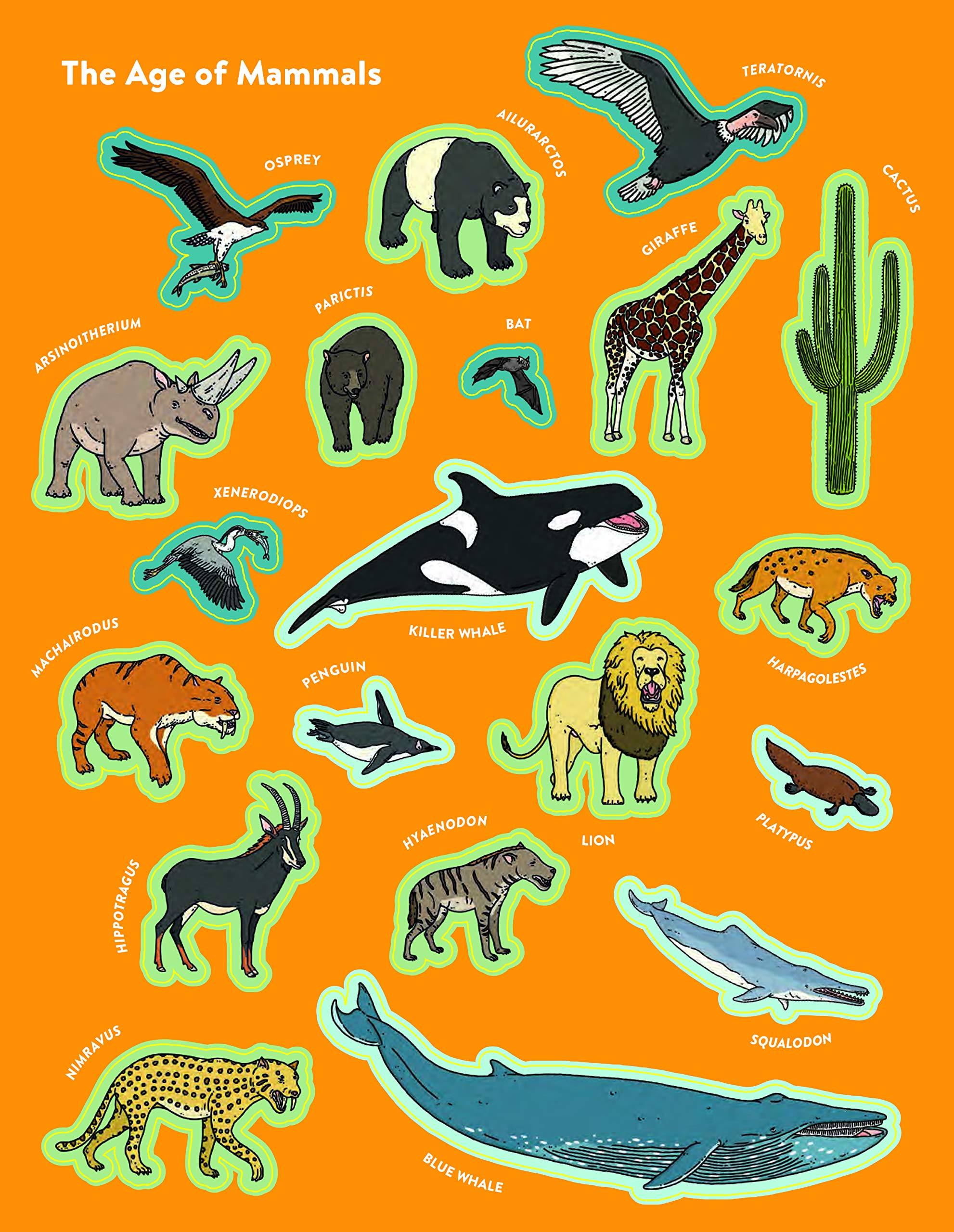 The Nature Timeline Stickerbook by What on Earth Publishing 5