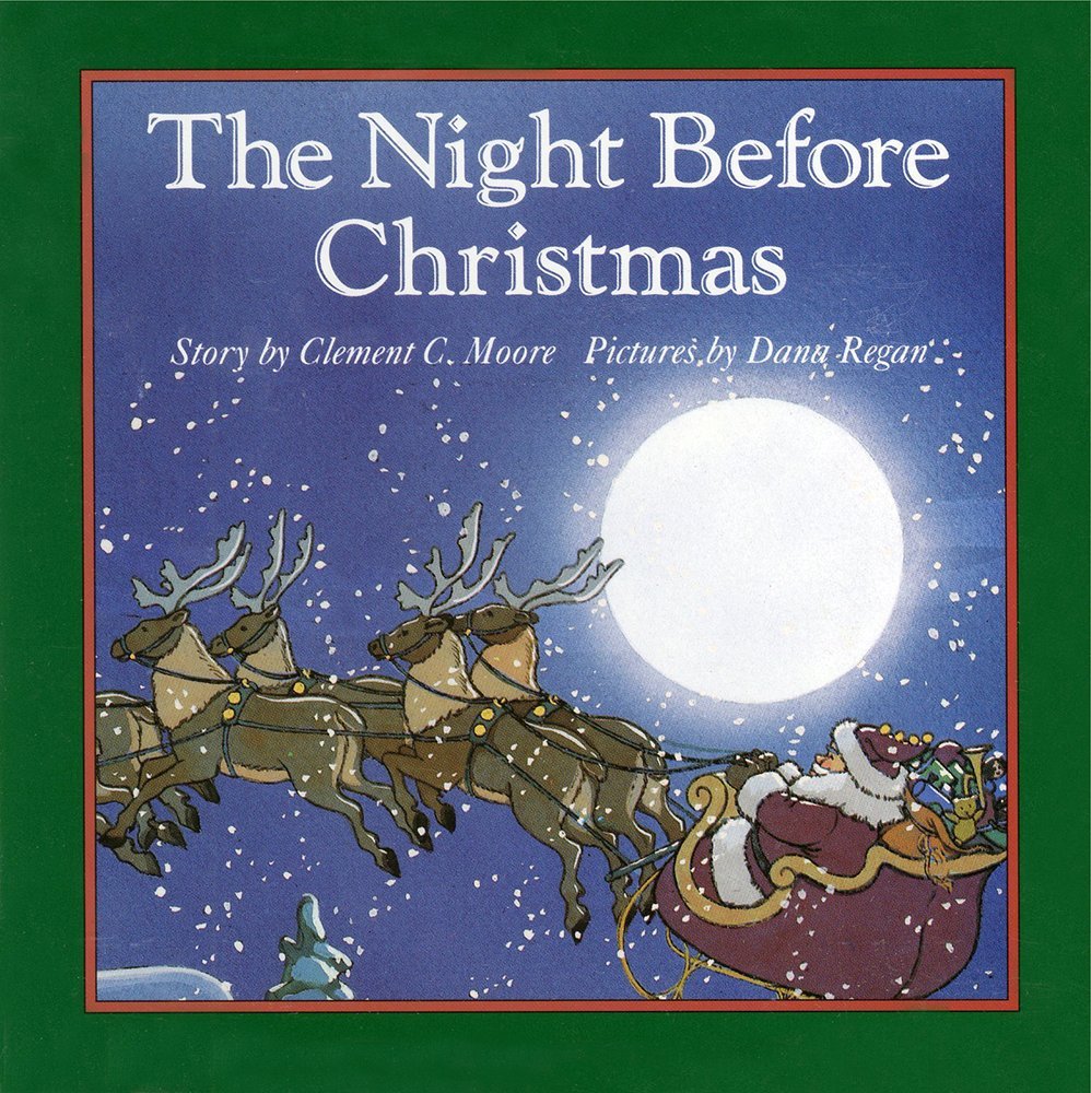 The Night Before Christmas Board Book-by-Harper Collins