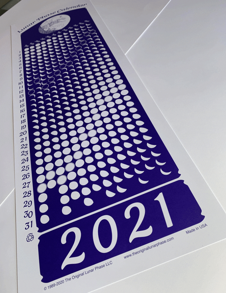 The Original Lunar Calendar by The Original Lunar Phase 4