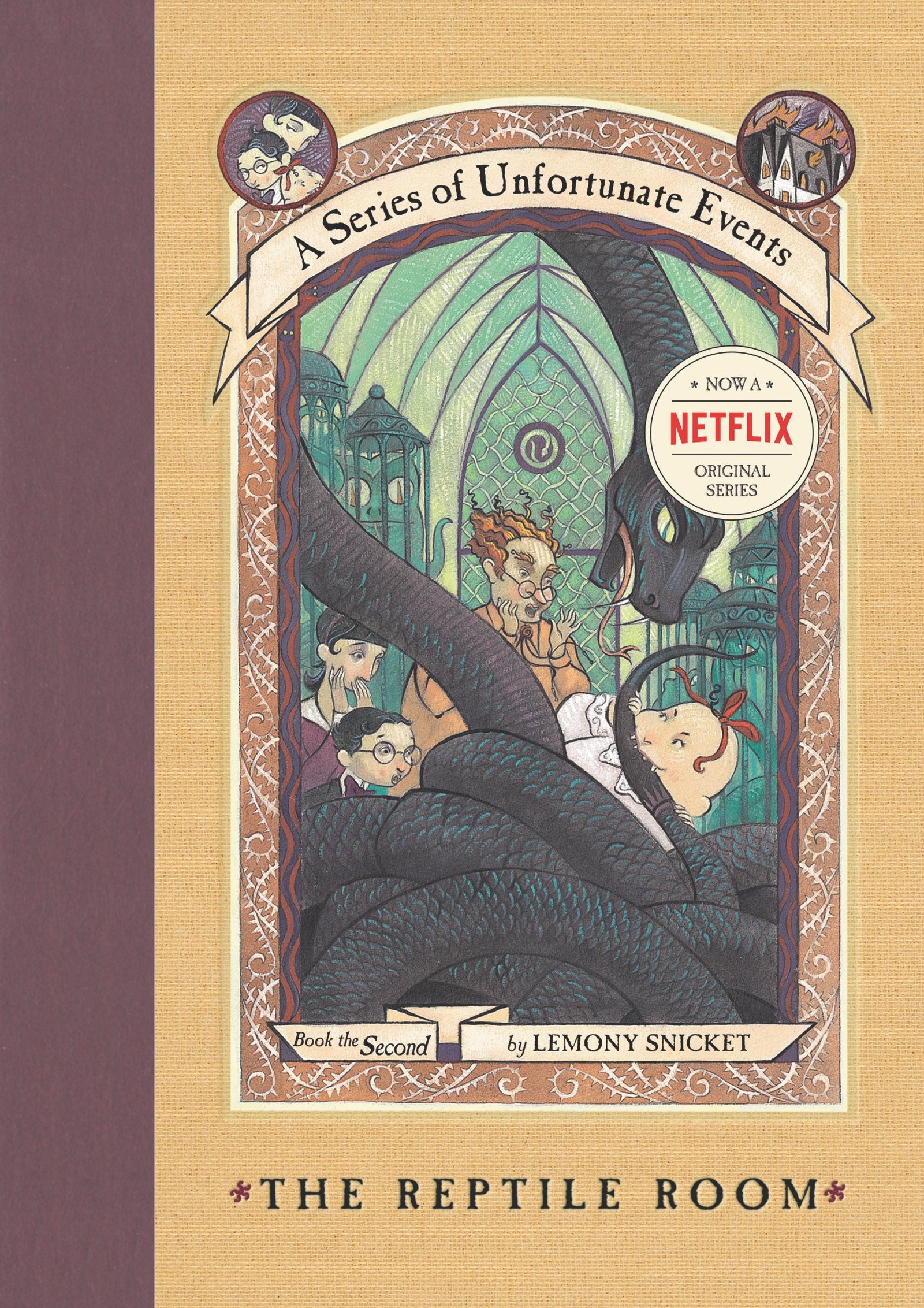The Reptile Room A Series of Unfortunate Events 2 by Harper Collins
