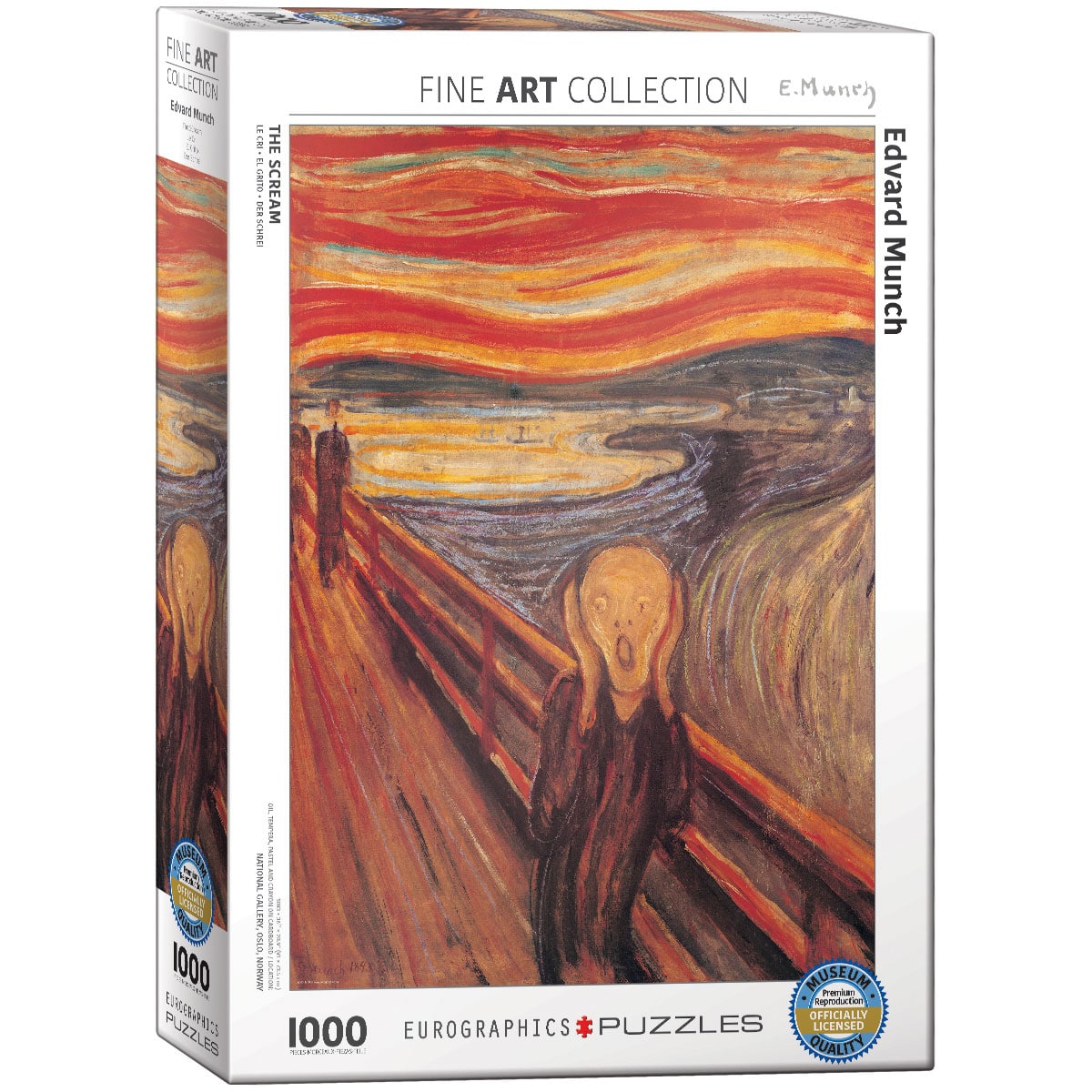 The Scream by Edvard Munch Puzzle by Eurographics