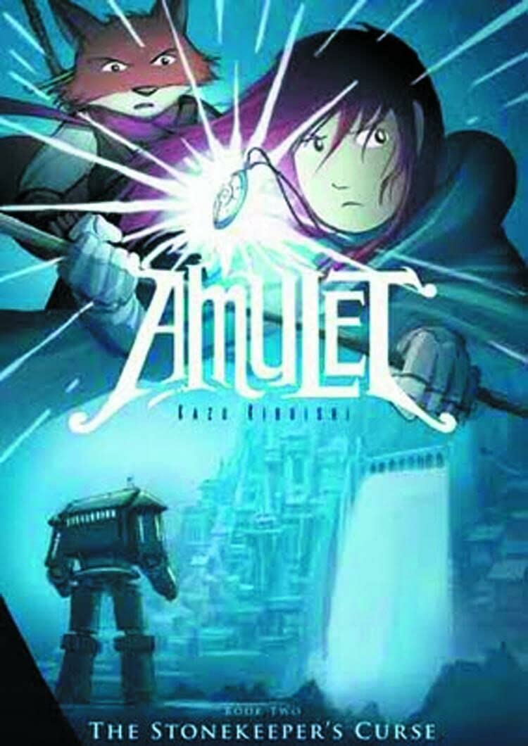 The Stonekeeper's Curse: A Graphic Novel (Amulet #2)-by-Scholastic