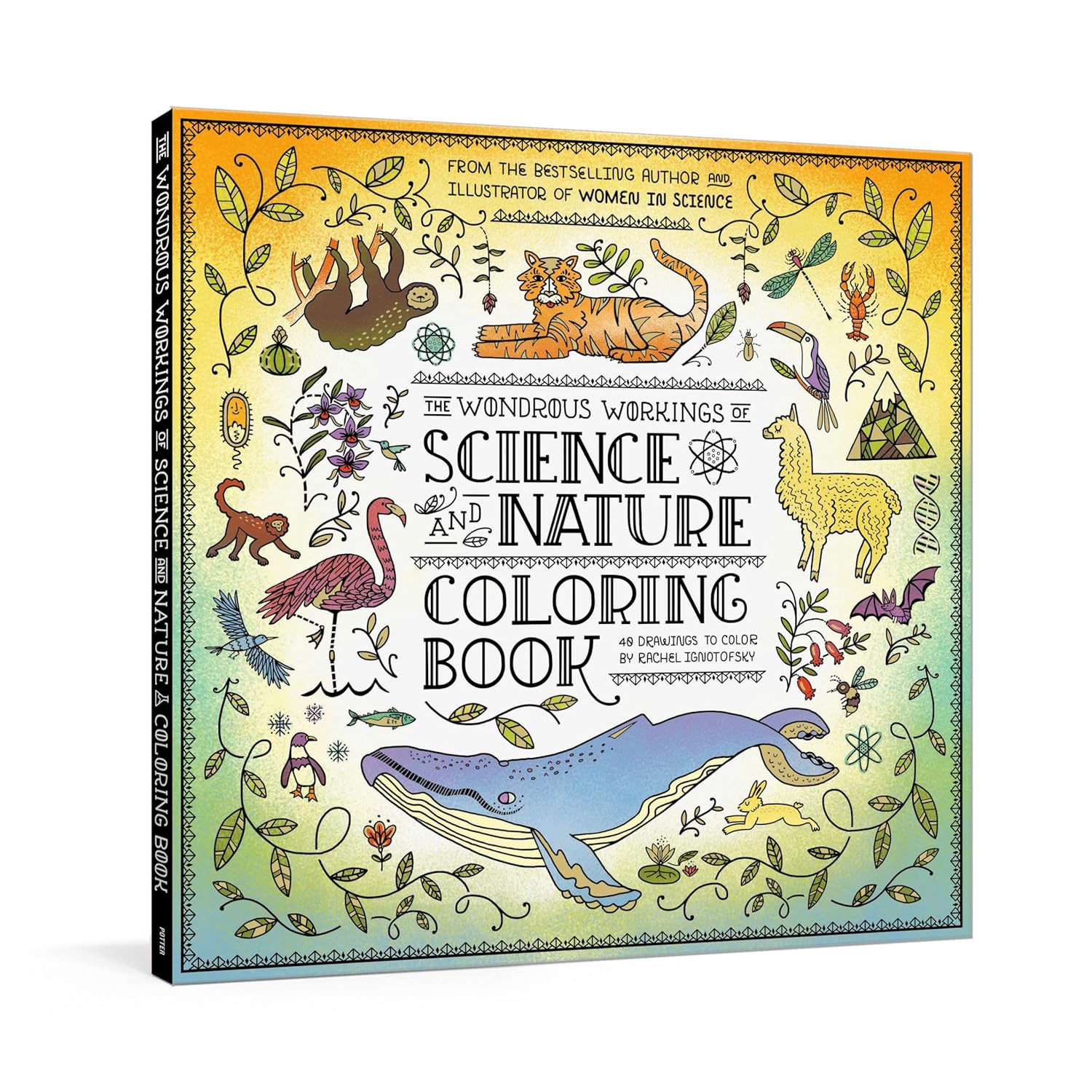 The Wondrous Workings of Science and Nature Coloring Book-by-Penguin Random House