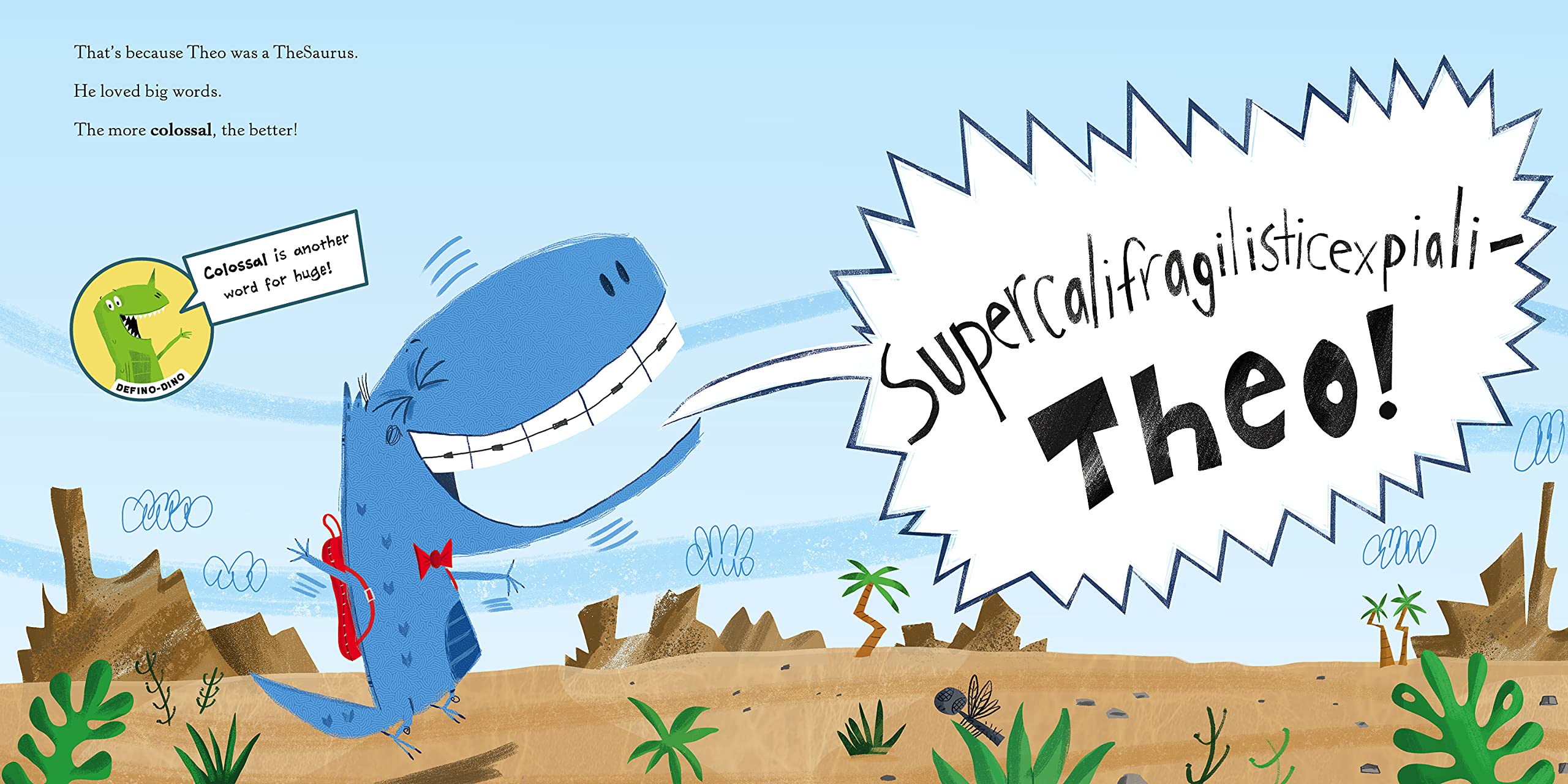 Theo TheSaurus The Dinosaur Who Loved Big Words by Penguin Random House 2