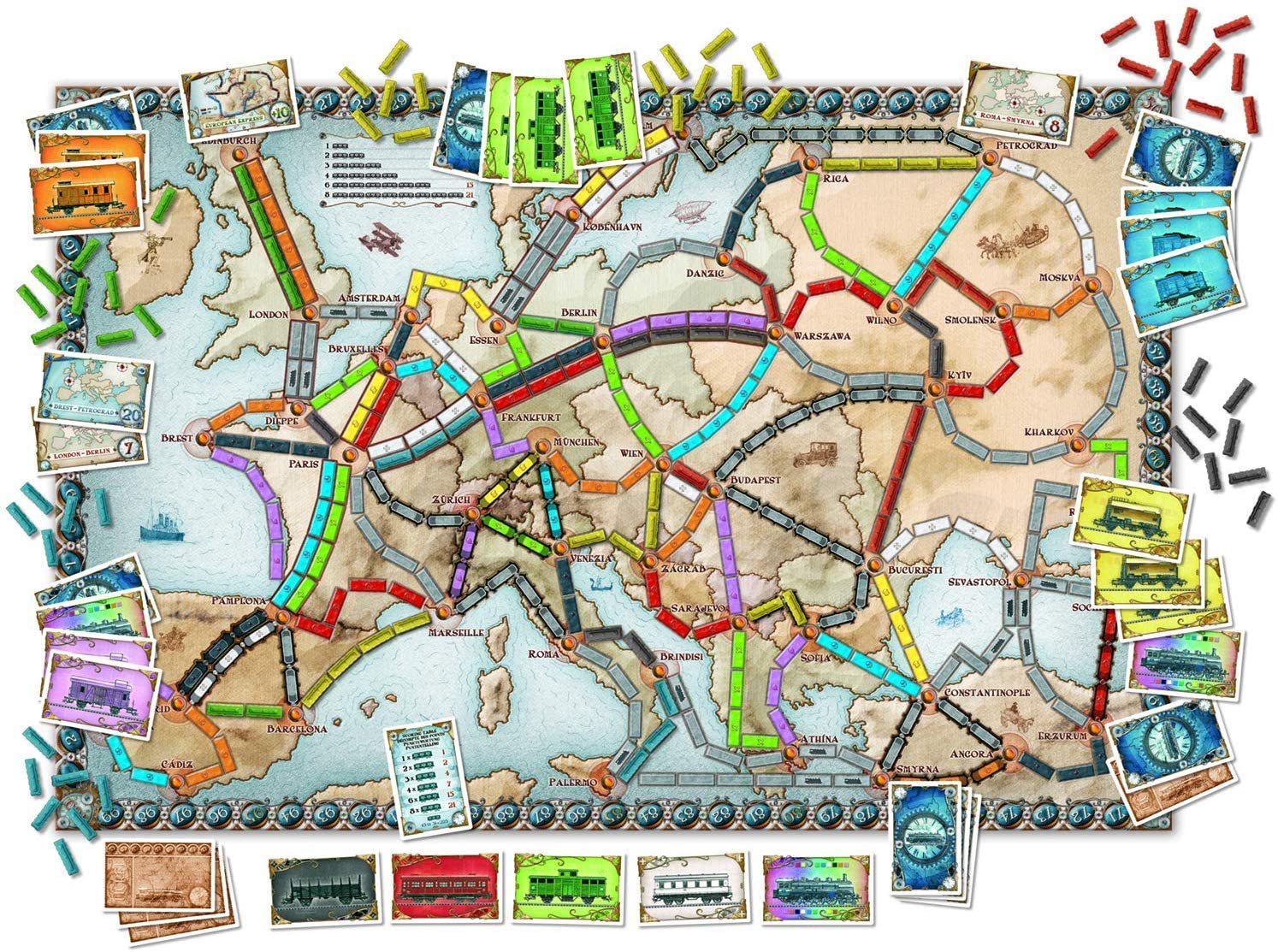 Ticket to Ride Europe by Days of Wonder 1