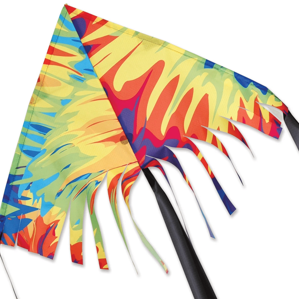 Tie Dye Fringe 19.5 Delta Kite by Premier Kites