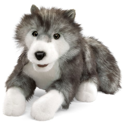 Timber Wolf Hand Puppet by Folkmanis