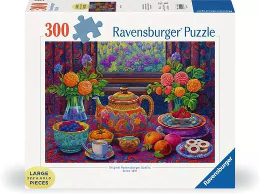 Time for Tea Large Format 300pc Puzzle-by-Ravensburger