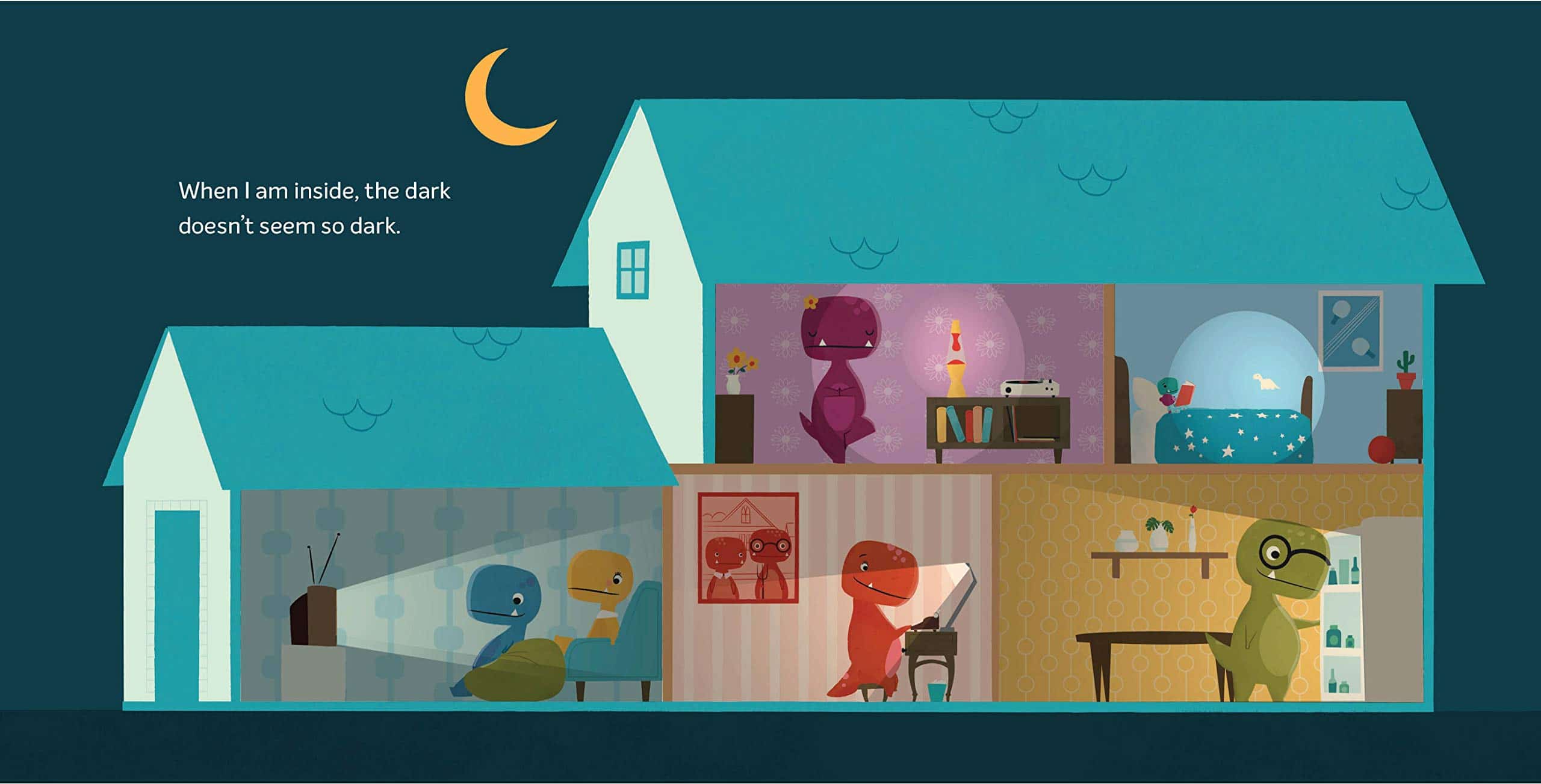 Tiny T. Rex and the Very Dark Dark by Chronicle Books 1