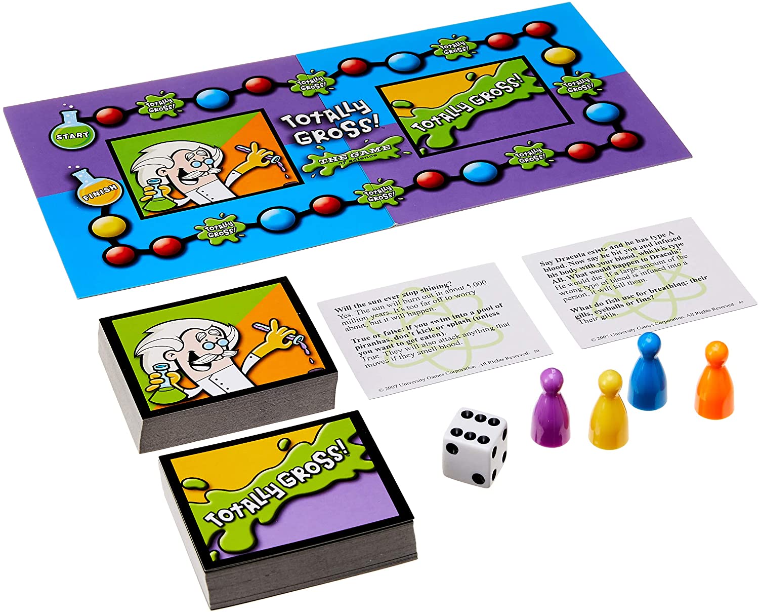Totally Gross Game Tin by University Games 2