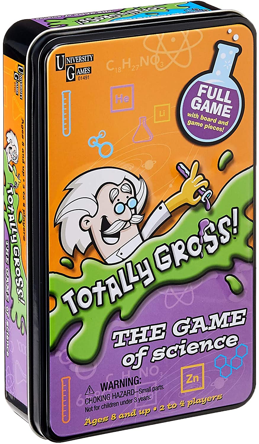 Totally Gross Game Tin by University Games