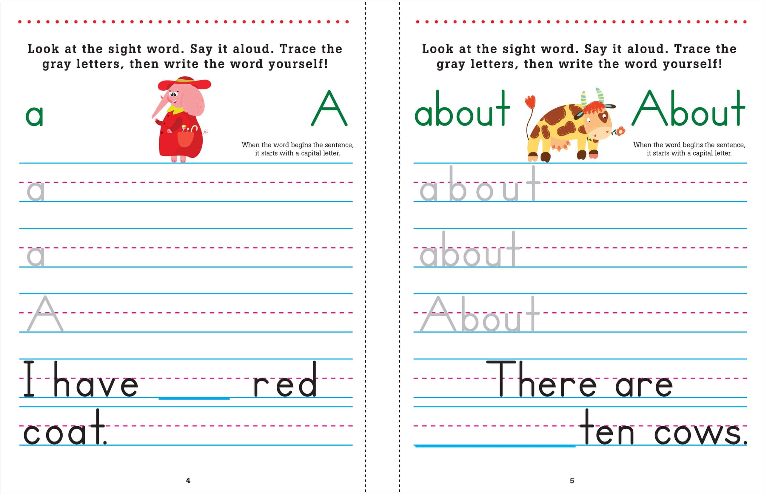 Trace and Learn Sight Words by Peter Pauper Press 1