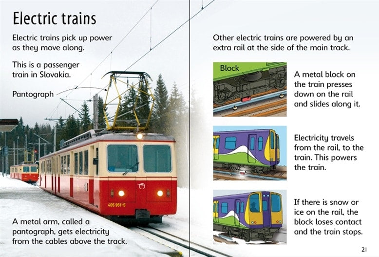 Trains by Usborne 3