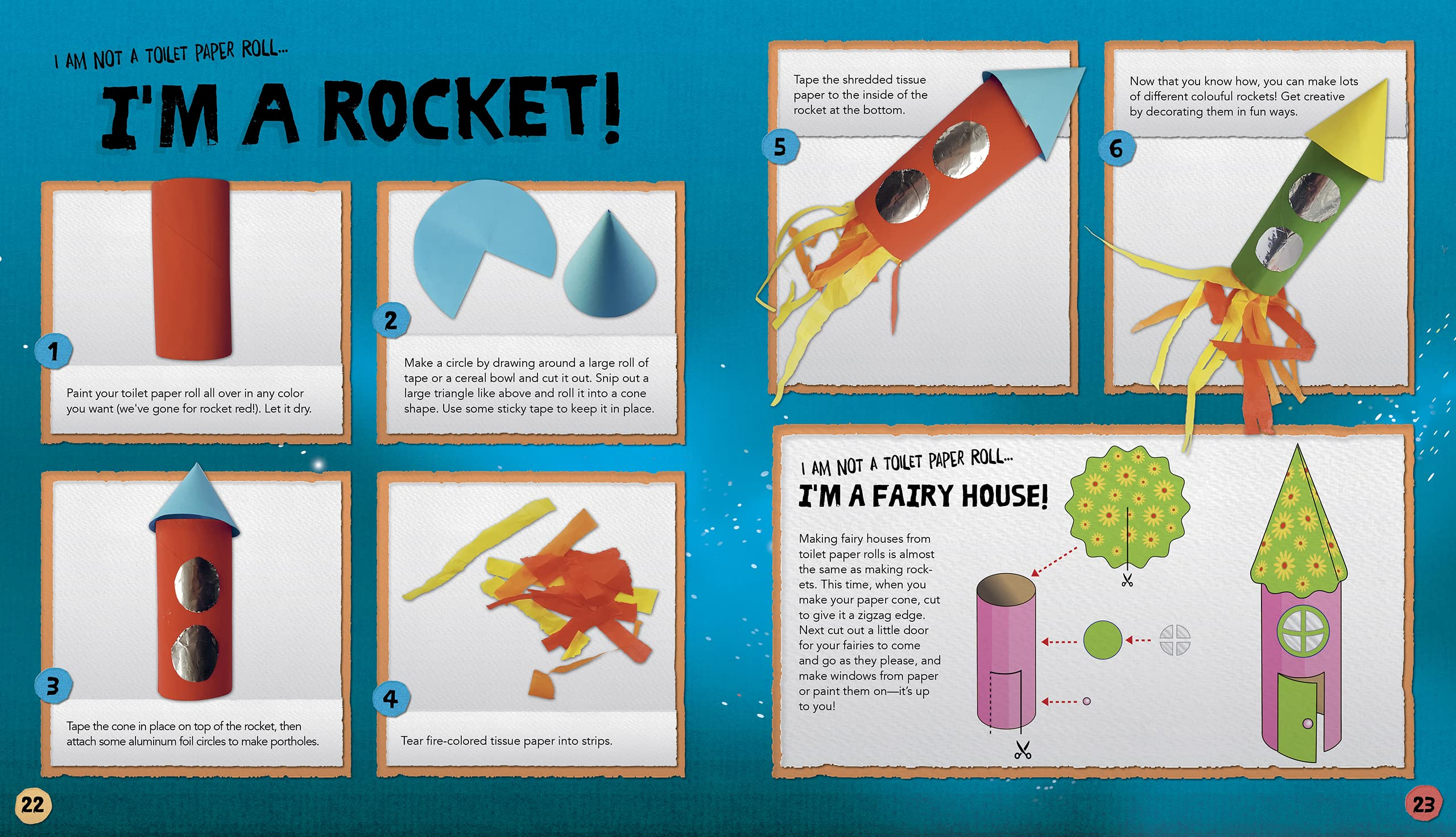 Trash Craft Upcycling Craft Projects for Toilet Rolls Cereal Boxes Egg Cartons and More by Ingram 7