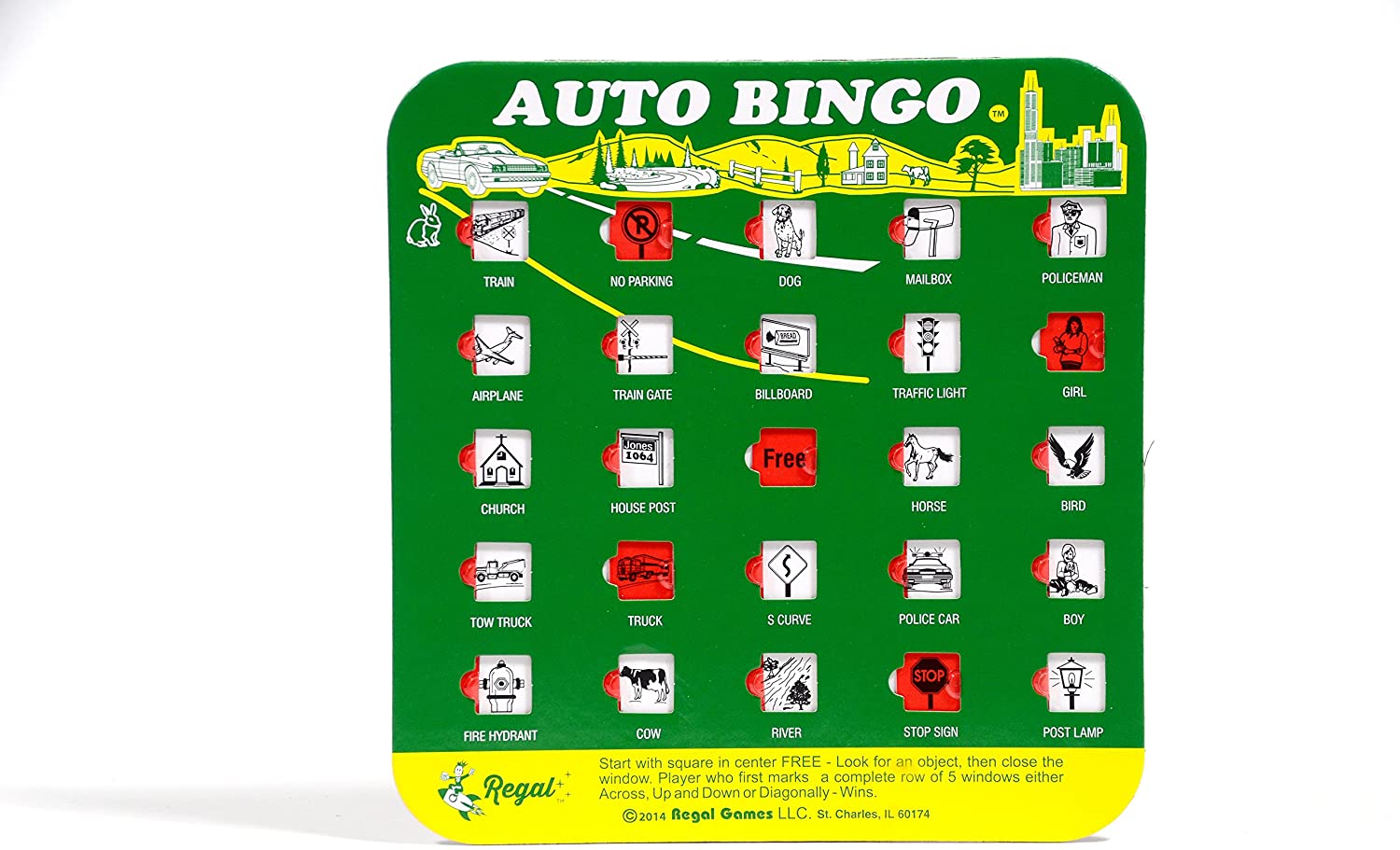 Travel Bingo Board by Schylling 1