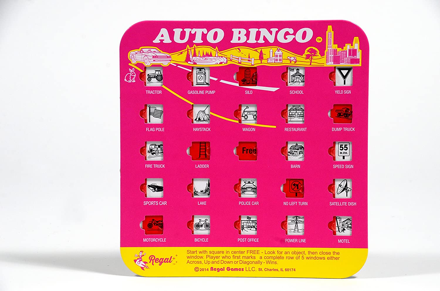 Travel Bingo Board by Schylling 2