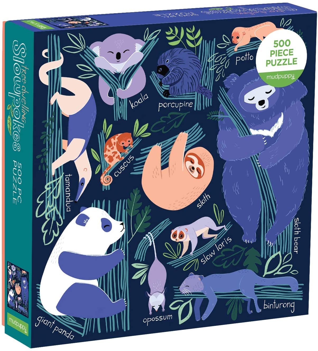 Tree Dwelling Slowpokes Puzzle by Mudpuppy