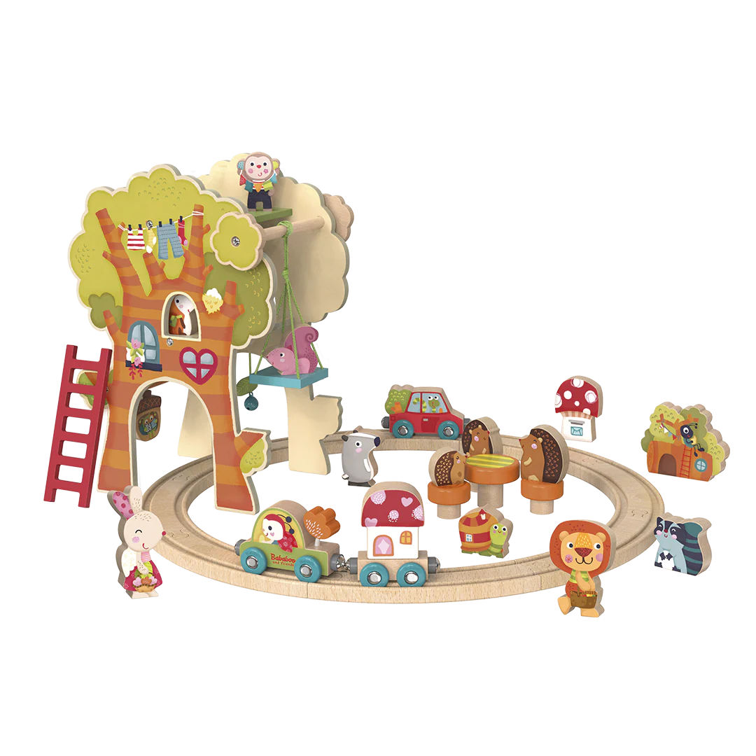 Tree House Play World Blocks-by-Bababoo and Friends