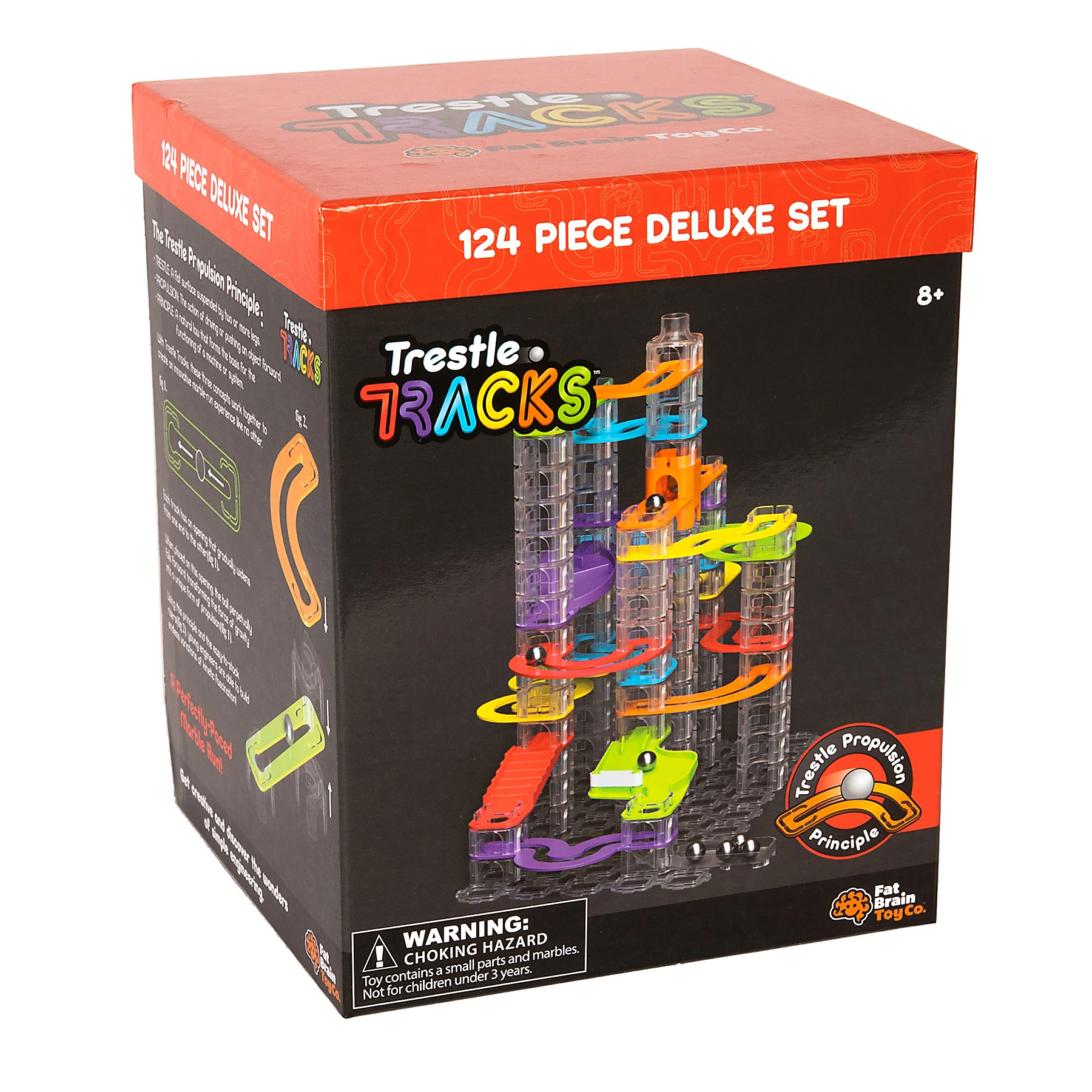 Trestle Tracks 124pc Deluxe Set by Fat Brain Toys