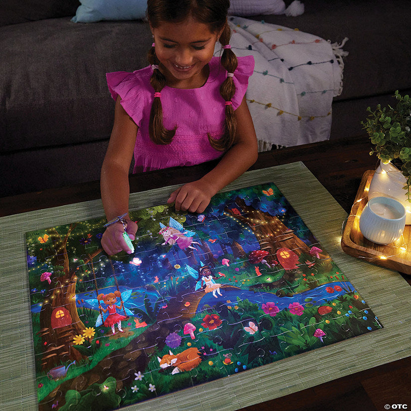 Twilight Fairies Seek and Find Glow 100pc Puzzle by Mindware 2