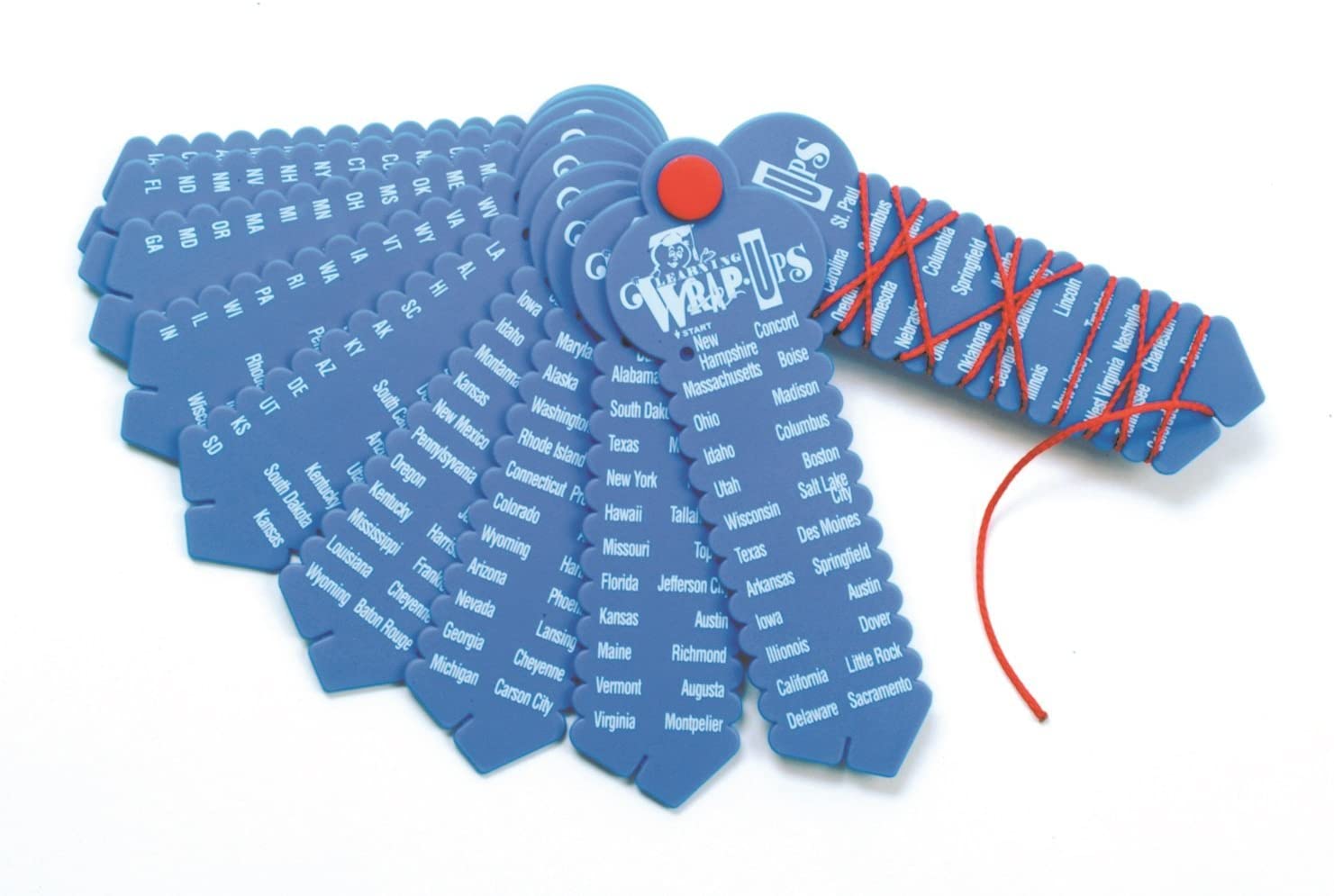 U.S. States Capitals Geography Wrap Ups by Learning Wrap Ups