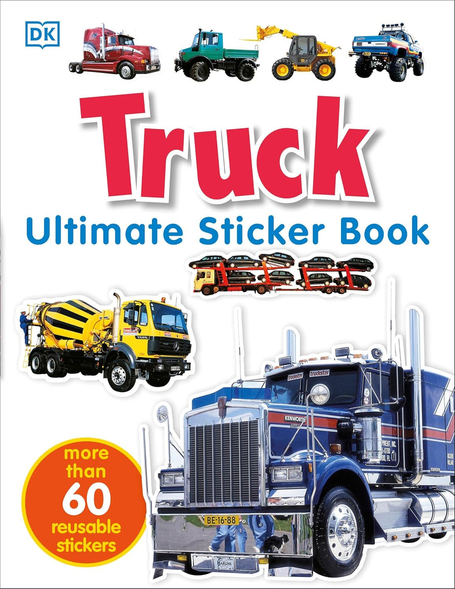Ultimate Sticker Book: Truck – A2Z Science & Toys