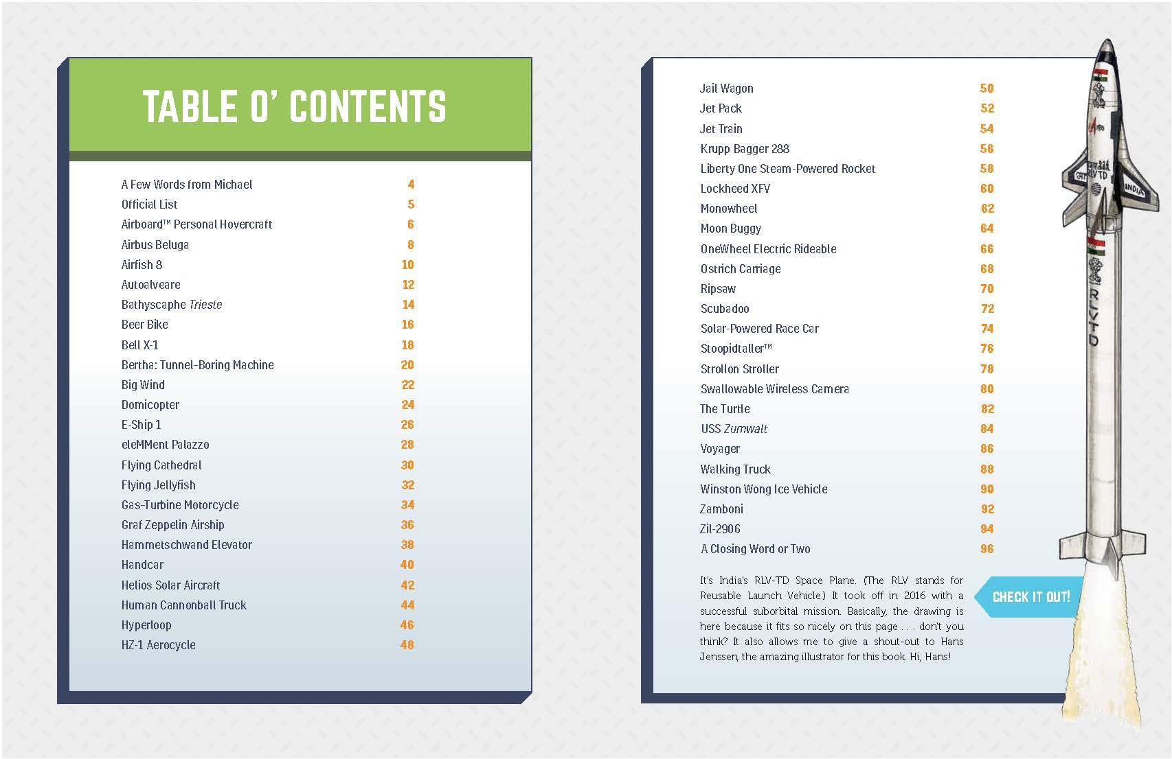 Unconventional Vehicles Forty Five of the Strangest Cars Trains Planes Submersibles Dirigibles and Rockets EVER by Chronicle Books 4