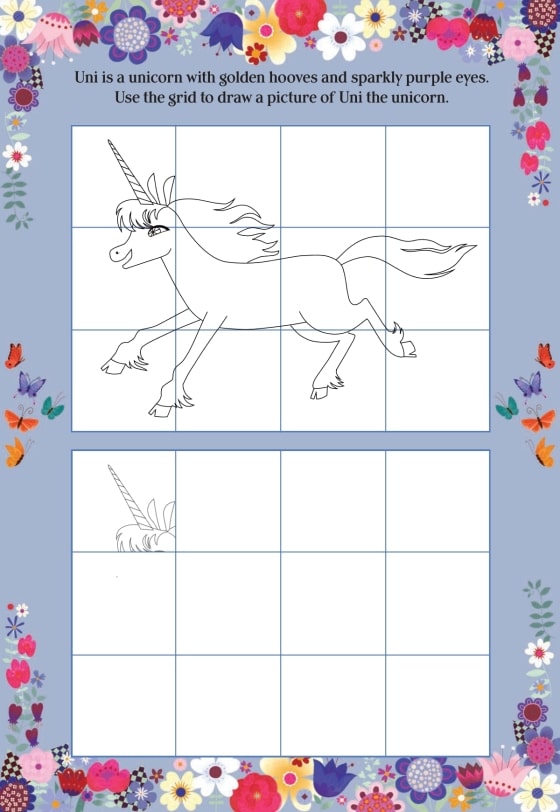 Uni the Unicorn Dream Draw Activity Book by Penguin Random House 1