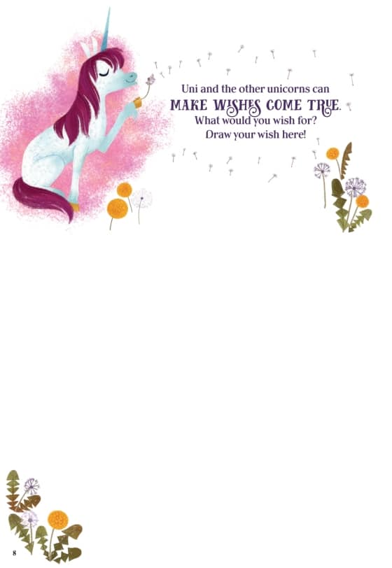 Uni the Unicorn Dream Draw Activity Book by Penguin Random House 7