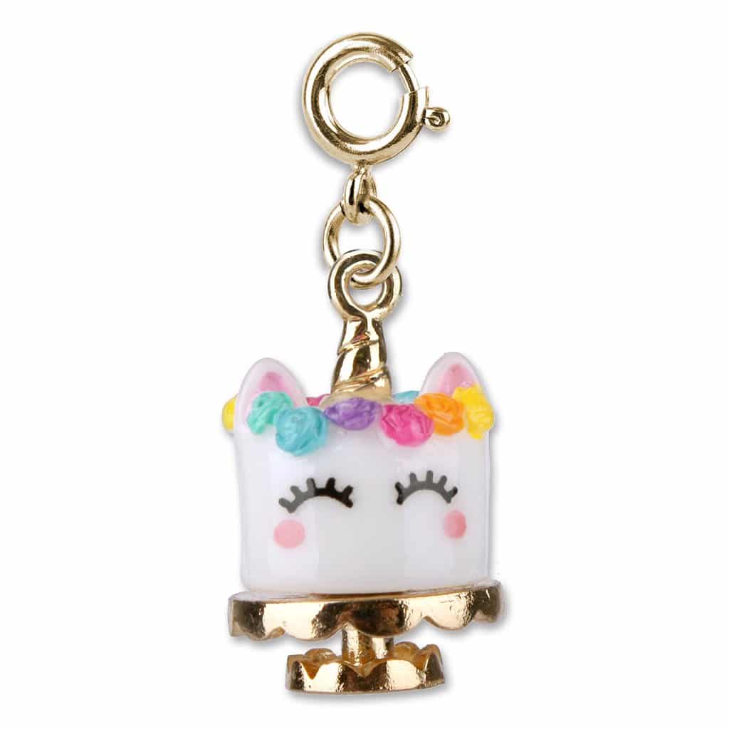 Unicake Gold Charm by Charm It