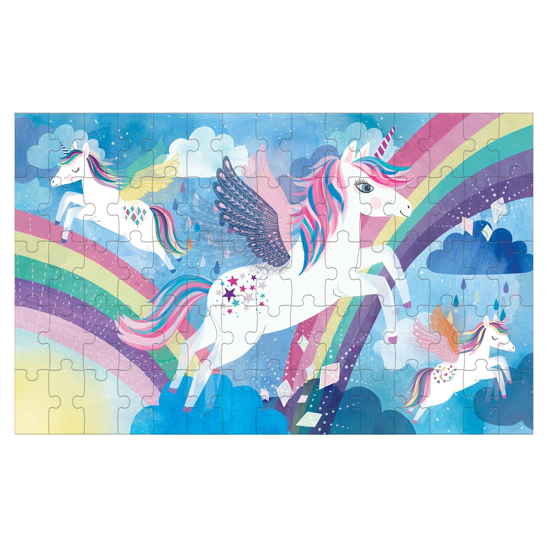 Unicorn Magic Lenticular 75pc Puzzle by Mudpuppy 1