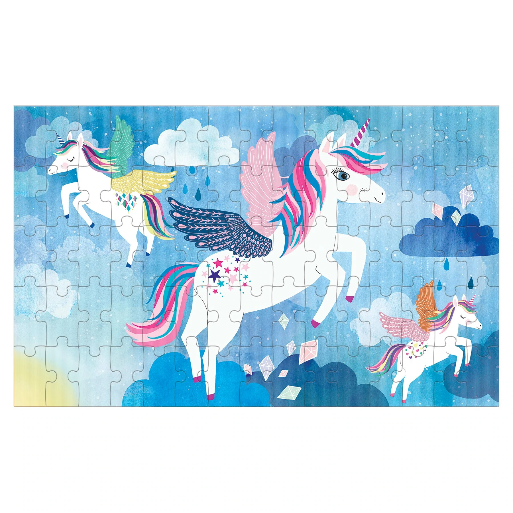 Unicorn Magic Lenticular 75pc Puzzle by Mudpuppy 2