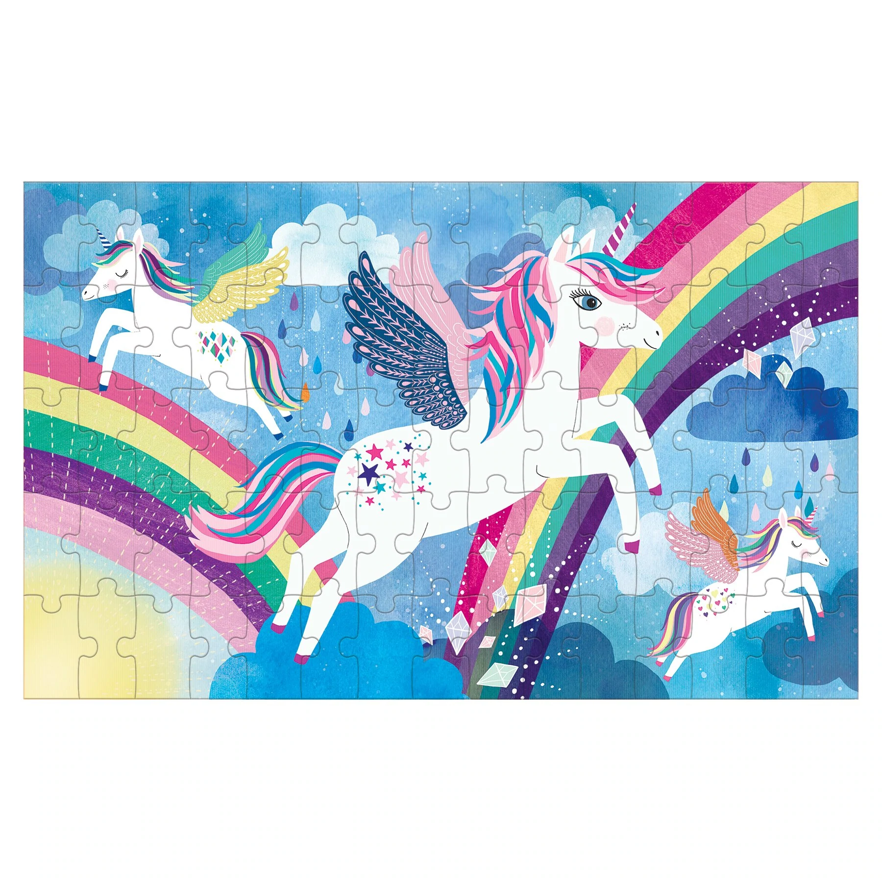 Unicorn Magic Lenticular 75pc Puzzle by Mudpuppy 4