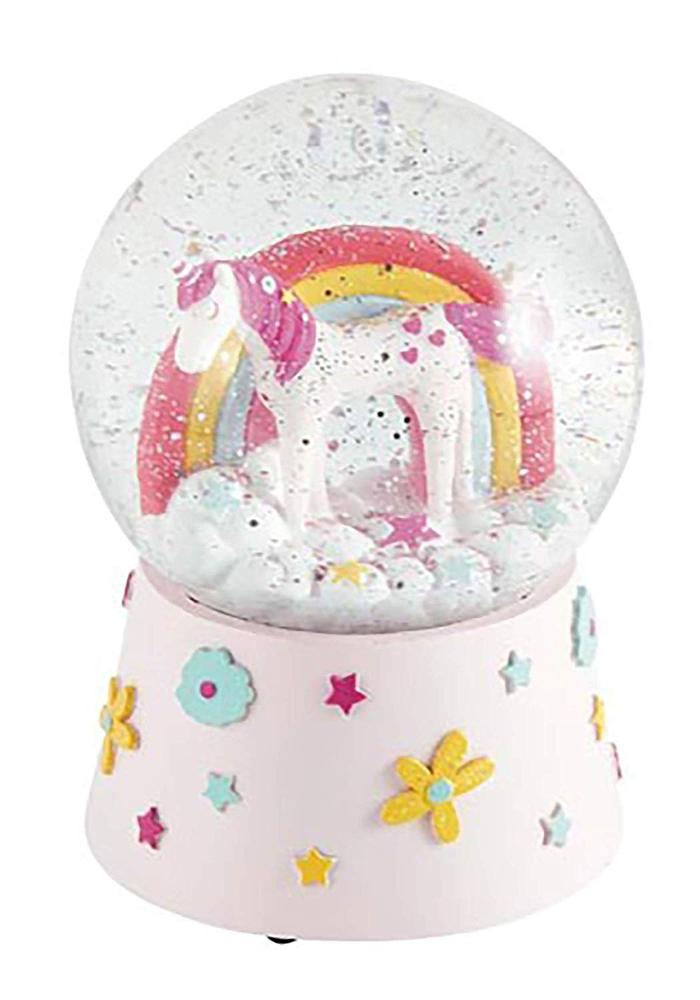 Unicorn Mini Snow Globe by Floss Rock