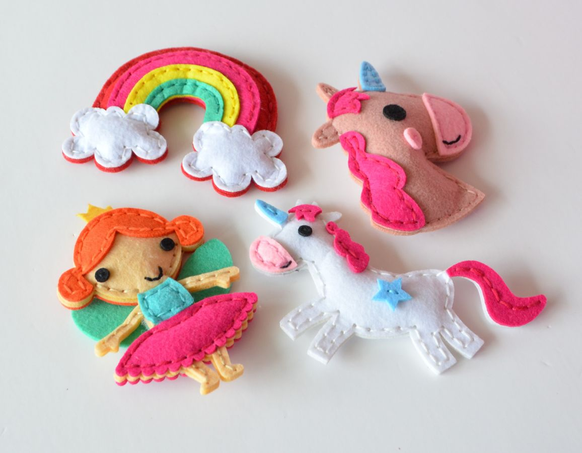 Unicorn World Felt Sewing Kit by Buddy and Barney 2