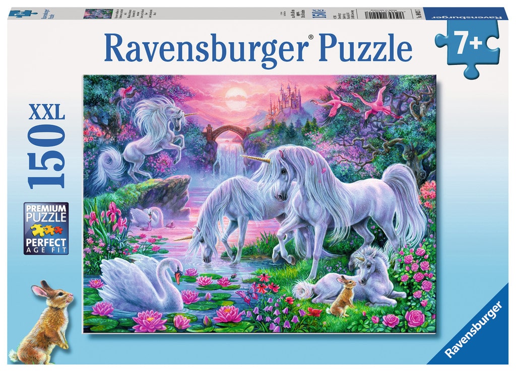 Unicorns in the Sunset Glow Puzzle by Ravensburger