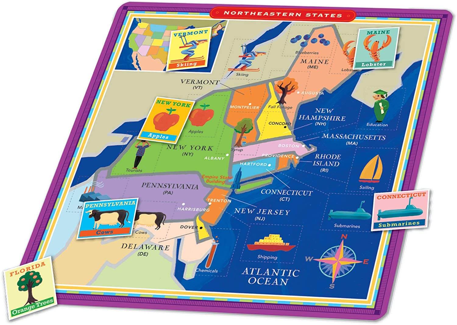 United States Bingo by eeBoo 3