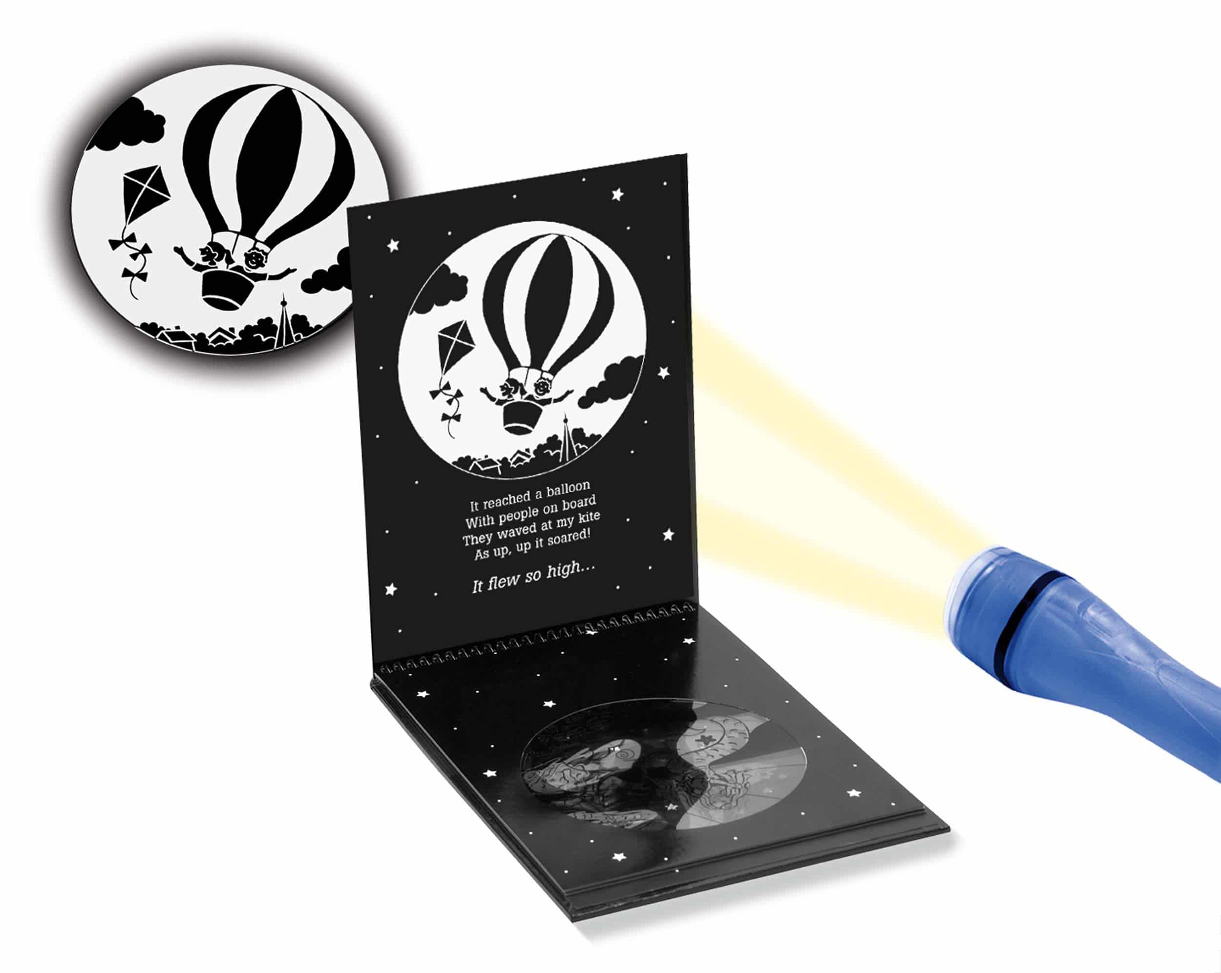 Up Up and Away Bedtime Shadow Book by Peter Pauper Press 1